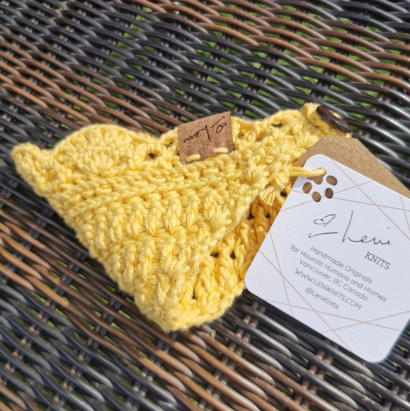 The Anna Bandana XS-S Heritage Luxury Dog Bandana - Picture 5 of 6